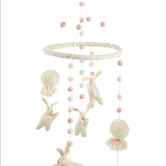 Mud Pie Bunny Crib Mobile - Picture 1 of 6